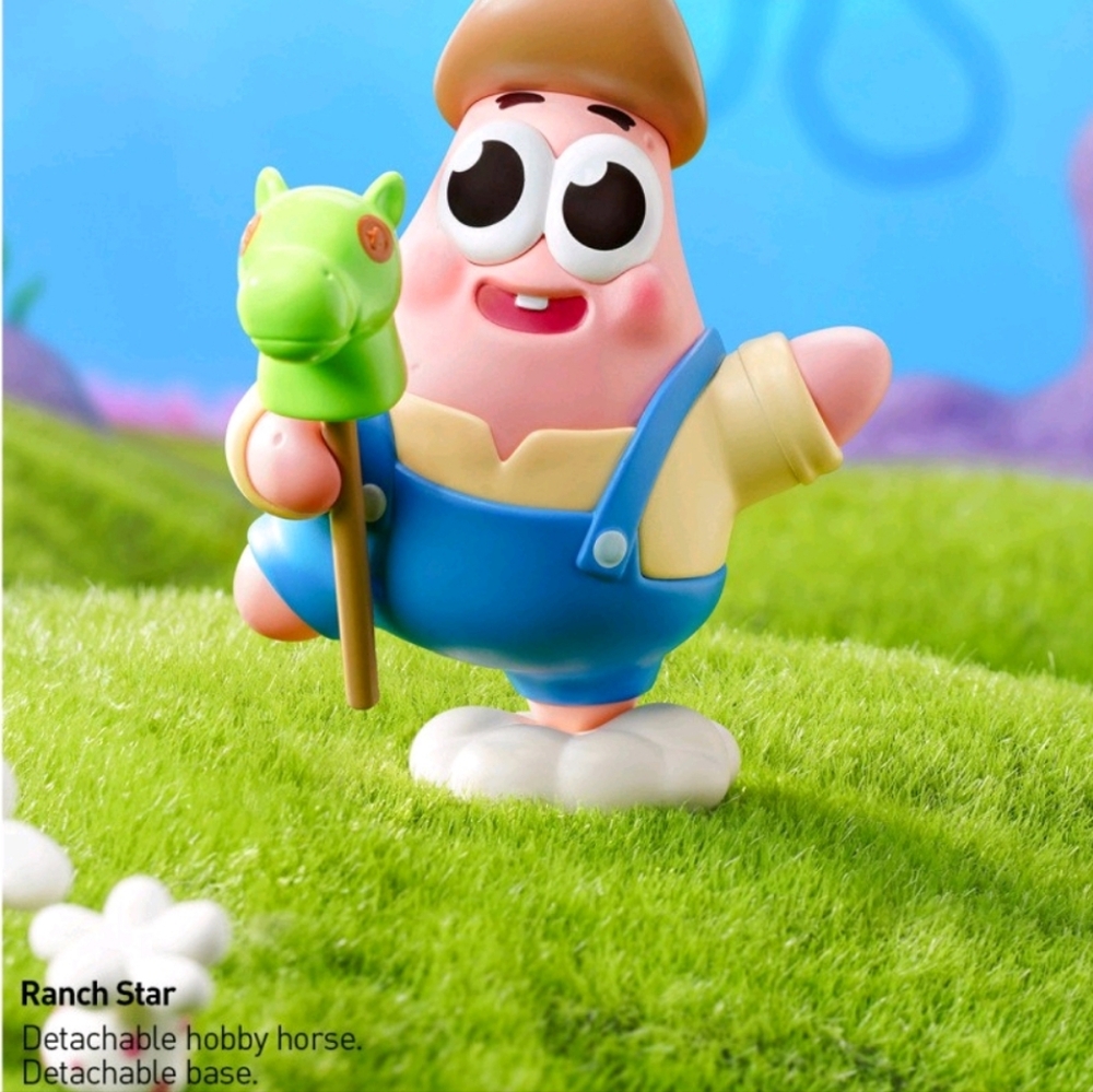 Pop Mart SpongeBob Best Friends Series‎ Figures NIB - Ranch Star